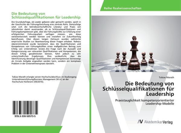 Produktbild: Die Bedeutung von Schl&uuml;sselqualifikationen f&uuml;r Leadership