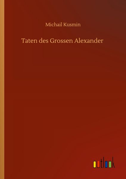 Produktbild: Taten des Grossen Alexander