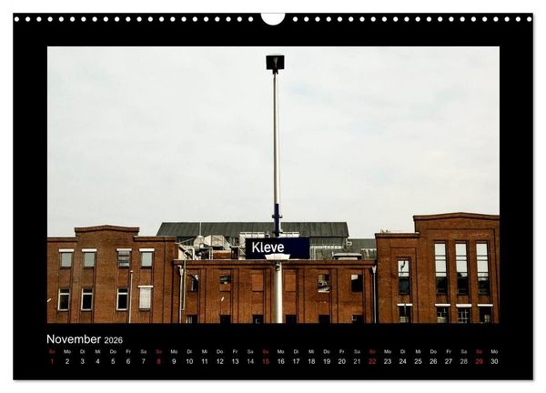 Produktbild: Sch&ouml;nes Kleve bei Tag und Nacht (Wandkalender 2026 DIN A3 quer), CALVENDO Monatskalender