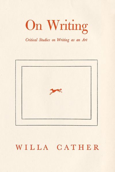 Produktbild: Willa Cather On Writing