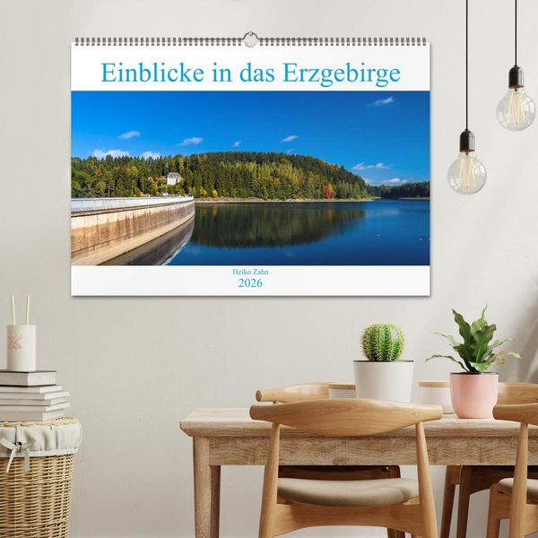 Produktbild: Einblicke in das Erzgebirge (Wandkalender 2026 DIN A2 quer), CALVENDO Monatskalender