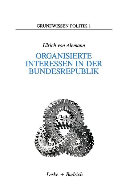 Produktbild: Organisierte Interessen in der Bundesrepublik