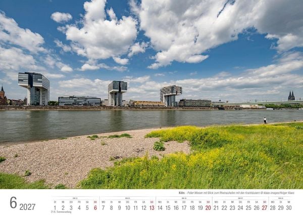 Produktbild: K&ouml;ln 2027 Bildkalender A3 quer, spiralgebunden