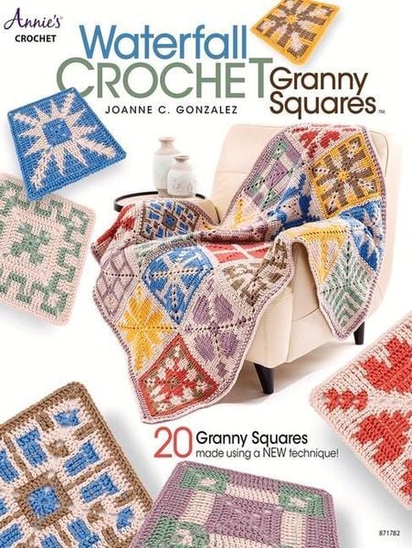 Waterfall Crochet Granny Squares, Taschenbuch von Joanne Gonzalez, Annie's Publishing, LLC, 9781640254404