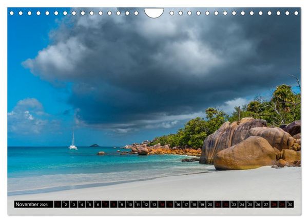 Produktbild: Seychellen - Das wahre Paradies (Wandkalender 2026 DIN A4 quer), CALVENDO Monatskalender