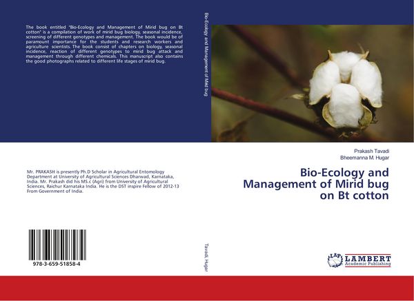 Produktbild: Bio-Ecology and Management of Mirid bug on Bt cotton