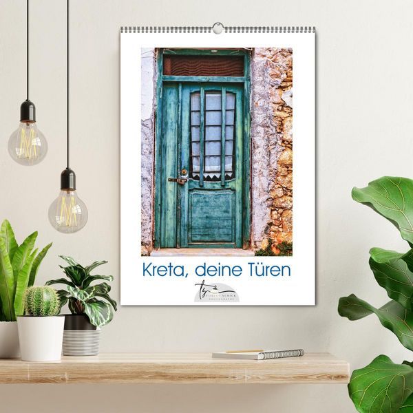 Produktbild: Kreta, deine T&uuml;ren (Wandkalender 2027 DIN A2 hoch), CALVENDO Monatskalender