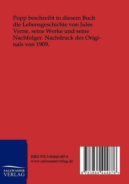 Produktbild: Jules Verne und sein Werk