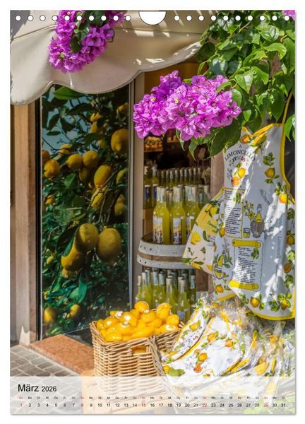 Produktbild: LIMONE SUL GARDA Unvergessliche Momente (Wandkalender 2026 DIN A4 hoch), CALVENDO Monatskalender