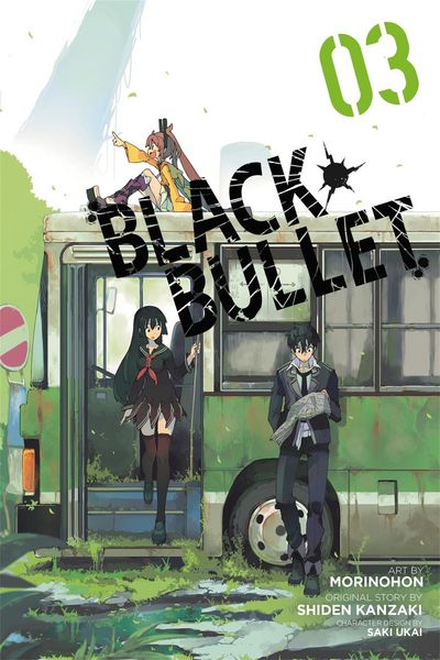 Black Bullet, Vol. 3 (Manga), Taschenbuch von Shiden Kanzaki, Yen Press, 978-0-316-34532-3
