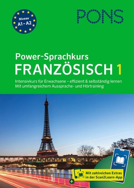 PONS Power-Sprachkurs Französisch 1, Taschenbuch von , PONS Langenscheidt GmbH, 9783125660144