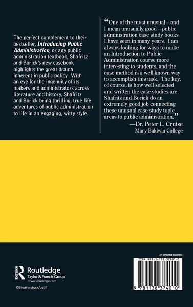 Produktbild: Cases in Public Policy and Administration