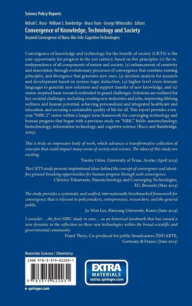 Produktbild: Convergence of Knowledge, Technology and Society