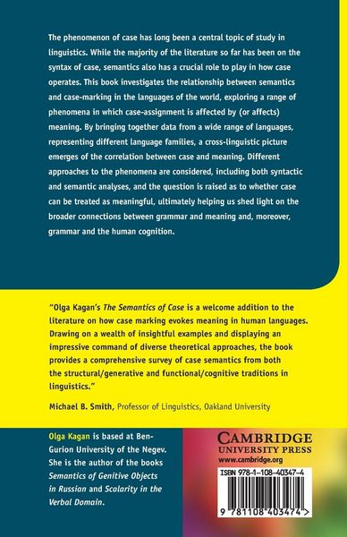 Produktbild: The Semantics of Case
