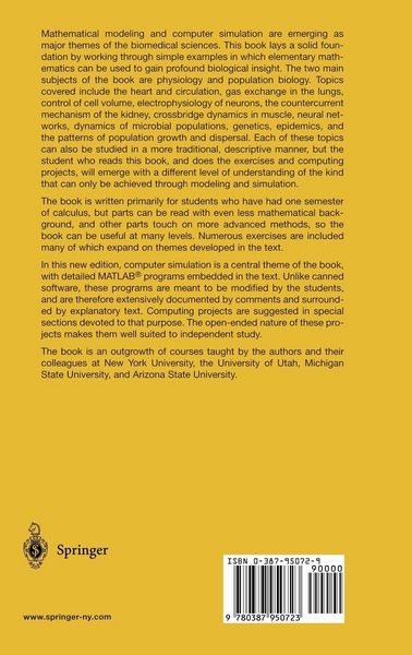 Produktbild: Modeling and Simulation in Medicine and the Life Sciences