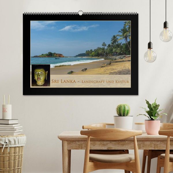 Produktbild: Sri Lanka - Landschaft und Kultur (Wandkalender 2026 DIN A2 quer), CALVENDO Monatskalender