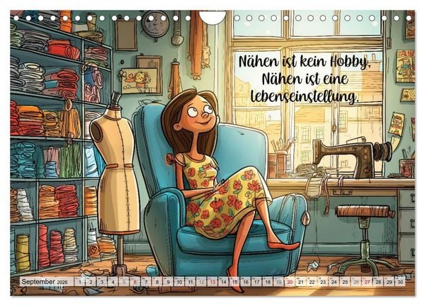 Produktbild: Fr&ouml;hlich eingef&auml;delt (Wandkalender 2026 DIN A4 quer), CALVENDO Monatskalender