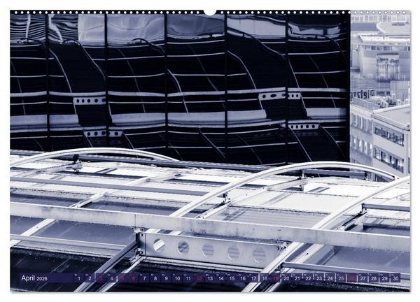 Produktbild: Abstrakte Architektur (Wandkalender 2026 DIN A2 quer), CALVENDO Monatskalender