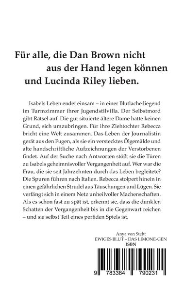 Produktbild: EWIGES BLUT - Der Codex der Unsterblichen