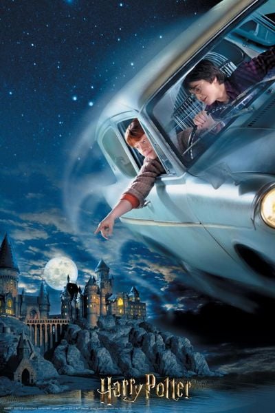 Produktbild: Philos 9043 - Philos 9042 - Wizarding World, Harry Potter, Harry & Ron, 3D-Puzzle in Sammlerbox, 300 Teile