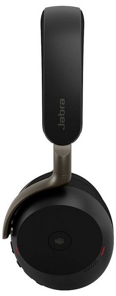 Produktbild: Jabra Evolve3 75 MS Stereo black mit Lin Over Ear Headset Schwarz