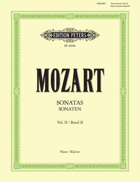 Produktbild: Sonaten f&uuml;r Klavier, Band 2