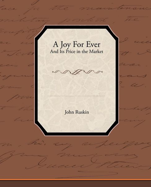 Produktbild: A Joy for Ever - And Its Price in the Market