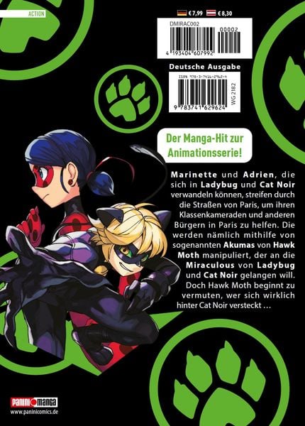 Produktbild: Miraculous - Die Abenteuer von Ladybug und Cat Noir (Manga) 02