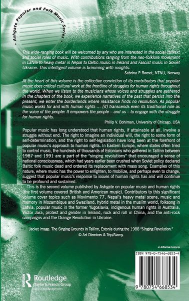 Produktbild: Popular Music and Human Rights