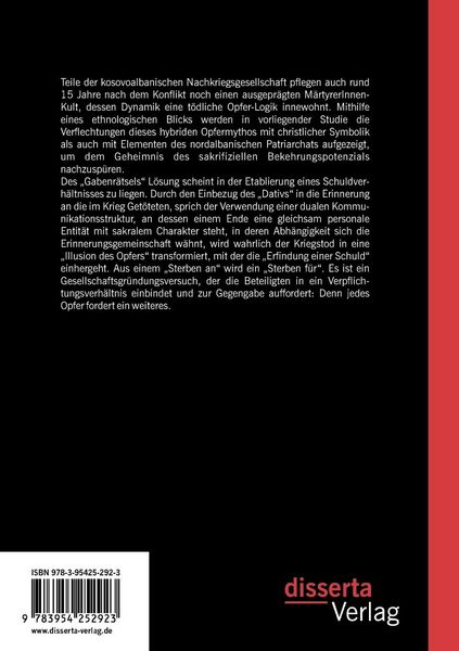 Produktbild: Mit Maschinengewehr und Heiligenschein: Hybrider Opfertod, Nationale Erinnerungskultur und Patriarchat im heutigen Kosovo