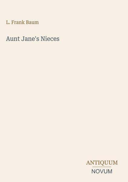 Produktbild: Aunt Jane's Nieces