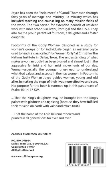 Produktbild: Footprints Of The Godly Woman