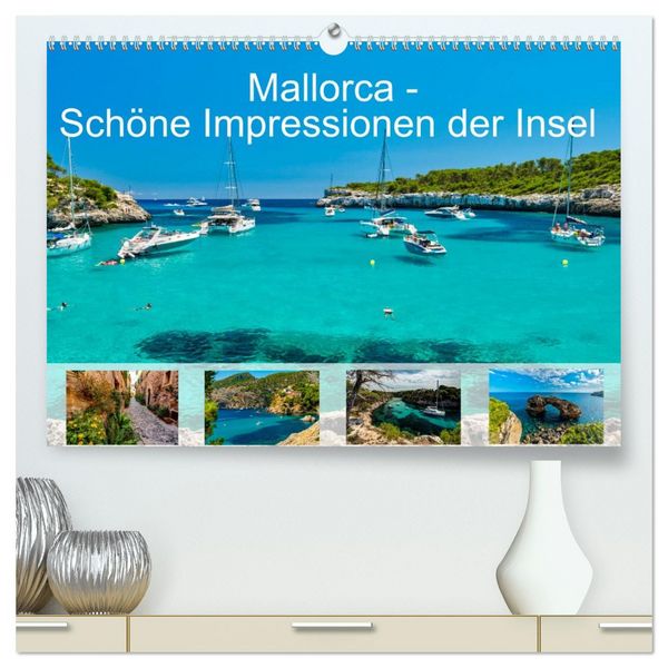 Produktbild: Mallorca - Sch&ouml;ne Impressionen der Insel (hochwertiger Premium Wandkalender 2026 DIN A2 quer), Kunstdruck in Hochglanz