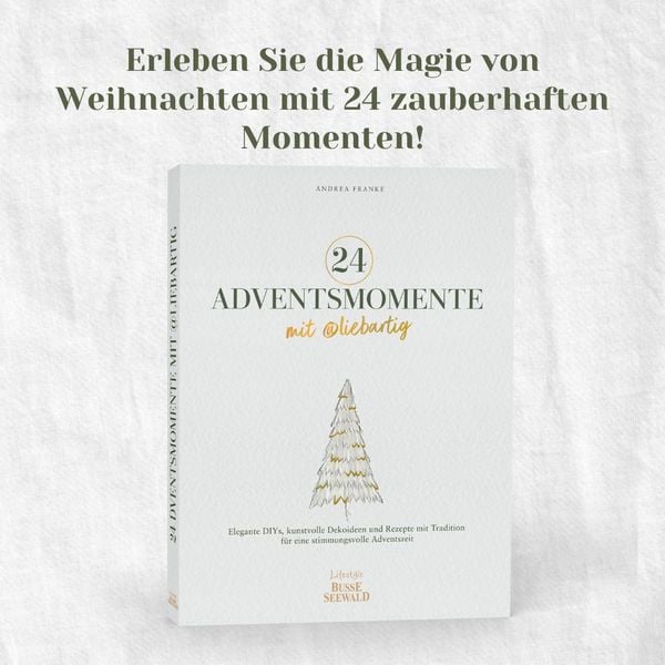 Produktbild: 24 Adventsmomente mit @liebartig