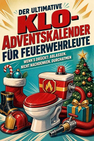 Produktbild: Der ultimative Klo-Adventskalender f&uuml;r Feuerwehrleute