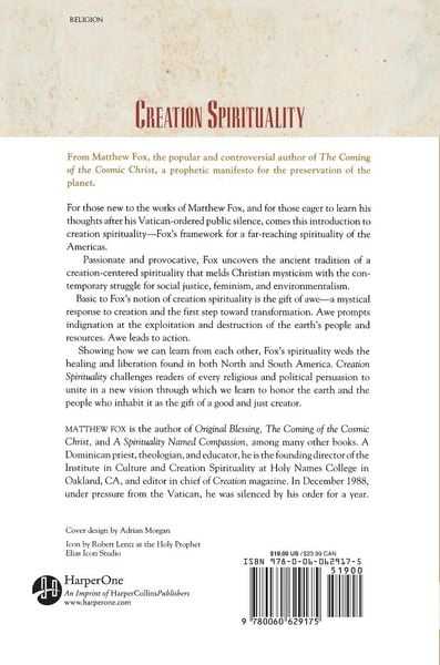 Produktbild: Creation Spirituality