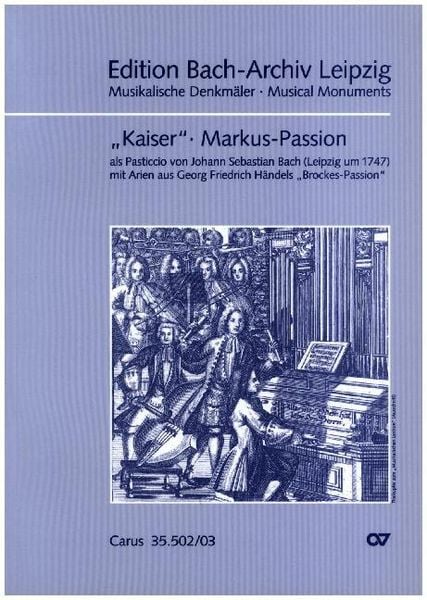 Produktbild: Markus-Passion, Klavierauszug