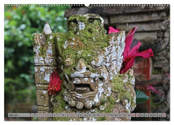 Produktbild: Bali - Tempelw&auml;chter und D&auml;monen (hochwertiger Premium Wandkalender 2027 DIN A2 quer), Kunstdruck in Hochglanz