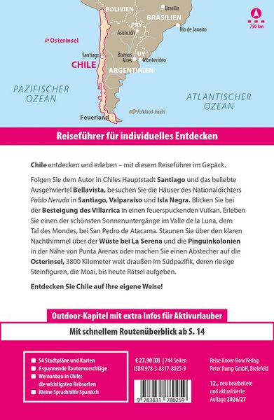 Produktbild: Reisef&uuml;hrer Chile