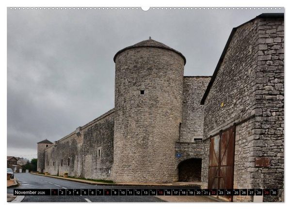 Produktbild: Frankreichs wehrhafter S&uuml;den - Festungen und Wehranlagen im Languedoc-Roussillon (hochwertiger Premium Wandkalender 2026 DIN A2 quer), Kunstdruck in Hochglanz