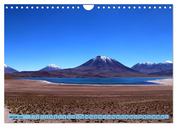 Produktbild: ATACAMA Wunder der Natur (Wandkalender 2026 DIN A4 quer), CALVENDO Monatskalender