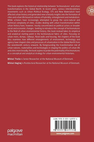 Produktbild: Environment, Agency, and Technology in Urban Life since c.1750