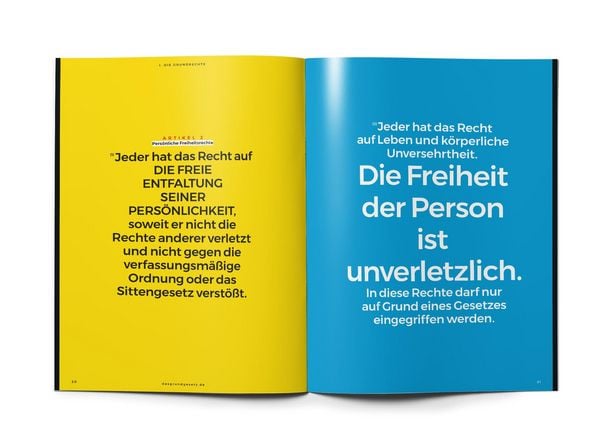 Produktbild: Das Grundgesetz als Magazin