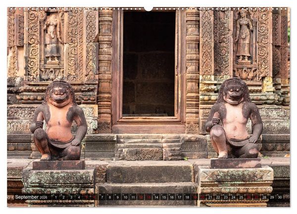 Produktbild: Angkor - Die Tempel der Khmer (hochwertiger Premium Wandkalender 2026 DIN A2 quer), Kunstdruck in Hochglanz