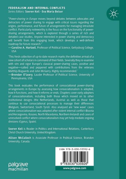 Produktbild: Power-Sharing in Europe