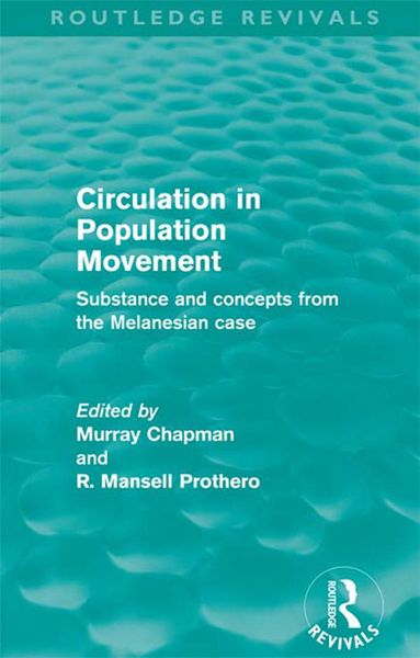 Produktbild: Circulation in Population Movement (Routledge Revivals)