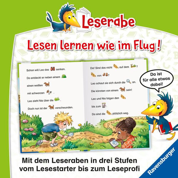Produktbild: Leserabe Vor-Lesestufe - Die Stadtpark-Detektive