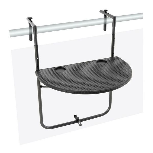 Produktbild: Balkonh&auml;ngetisch Balkontisch Wandklapptisch