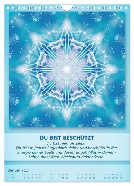Produktbild: Light Energy Mandalas - Kalender - Vol. 1 (Wandkalender 2026 DIN A4 hoch), CALVENDO Monatskalender