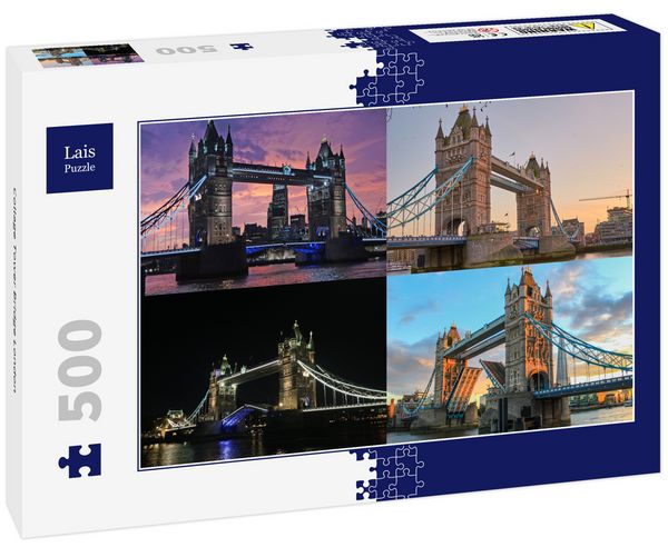 Lais Puzzle Collage Tower Bridge London 500 Teile